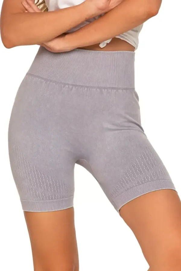 Legginsy kolarki damskie z wysokim stanem i efektem push-up - obrazek 15