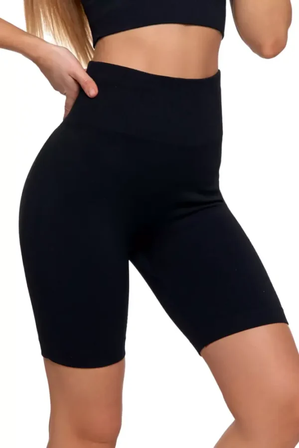 Legginsy kolarki damskie z wysokim stanem i efektem push-up - obrazek 14
