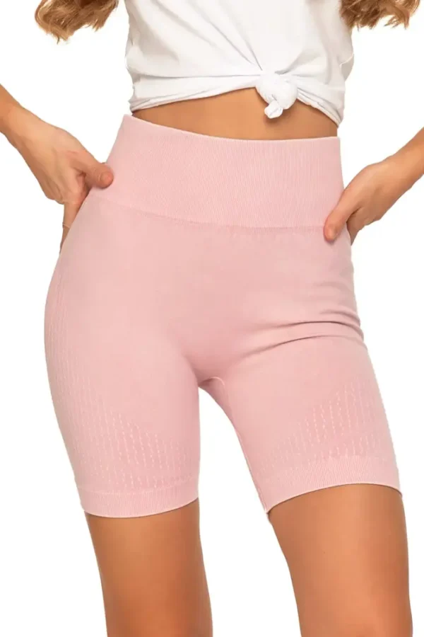 Legginsy kolarki damskie z wysokim stanem i efektem push-up - obrazek 4