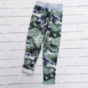 Legginsy Ocieplane OMBRE ZIELONE