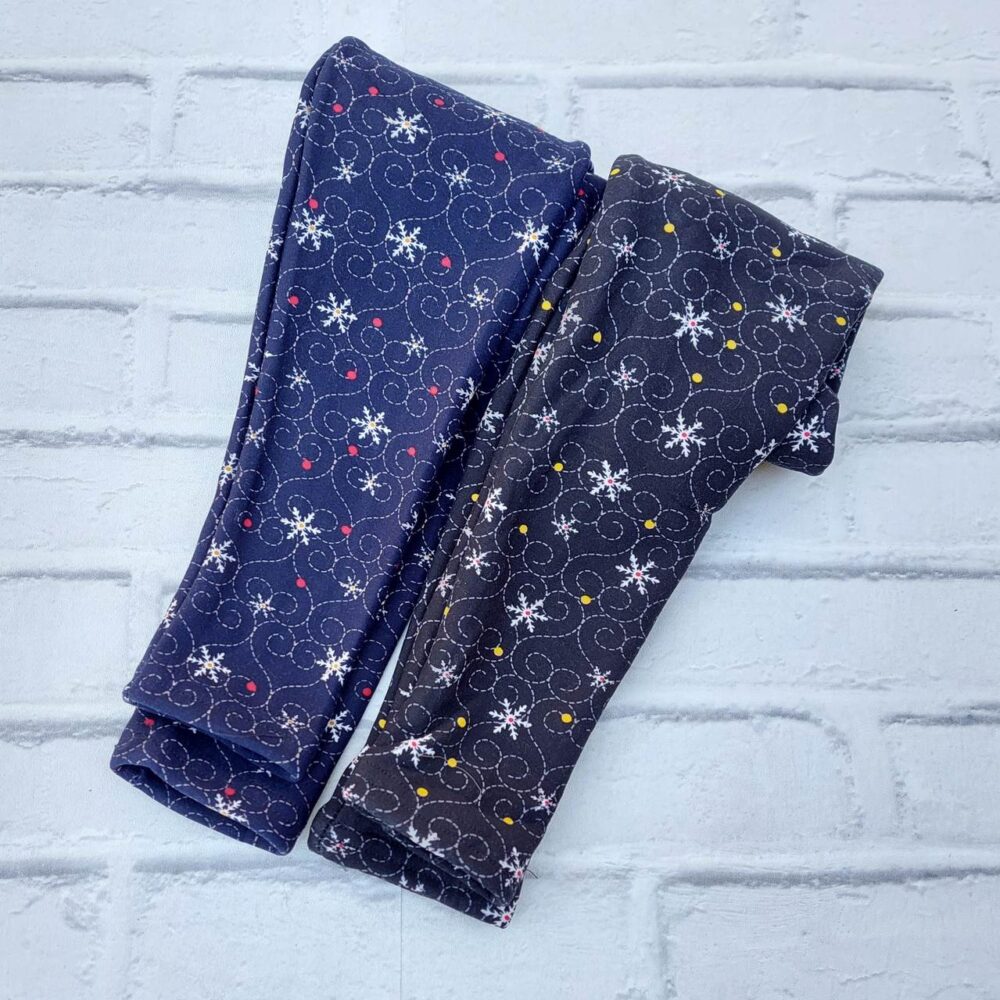 Legginsy Ocieplane - GWIAZDKI - obrazek 2