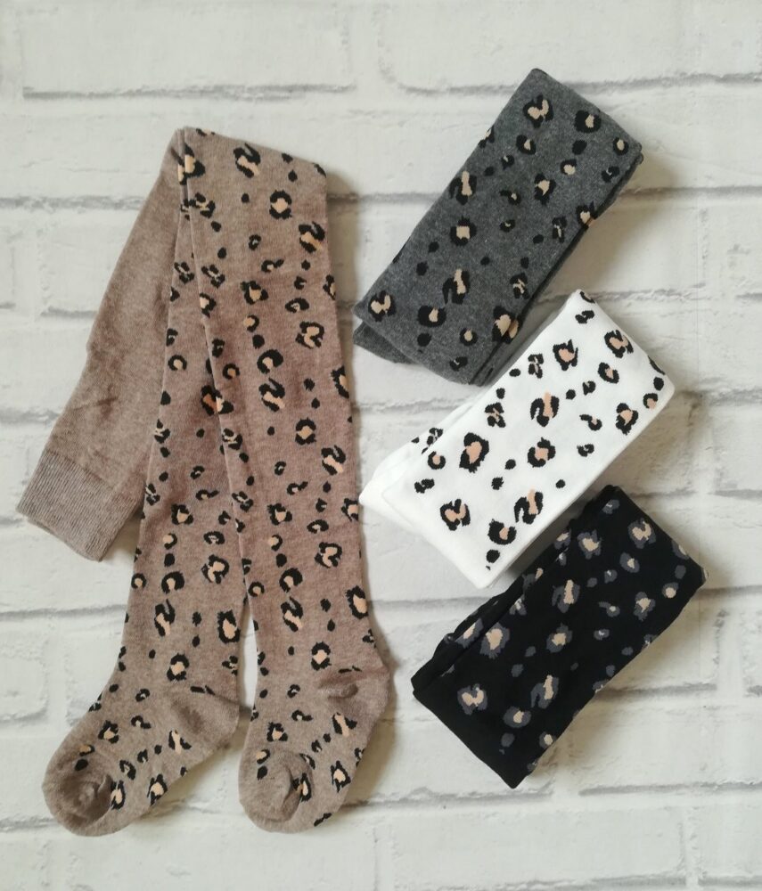 Rajstopy bawełniane - Panterka - obrazek 3