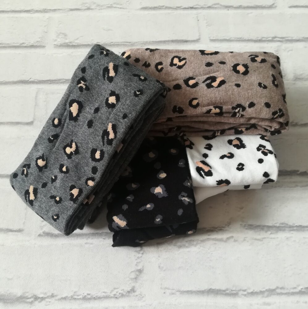 Rajstopy bawełniane - Panterka - obrazek 2