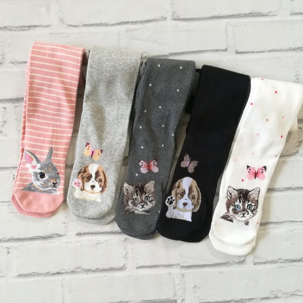 Rajstopy bawełniane - Zwierzątka - obrazek 2