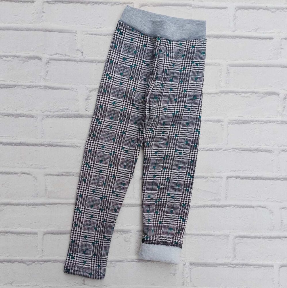 Legginsy Ocieplane serduszka - krateczka