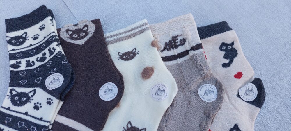5x Skarpety Dziecięce z Wełną - THERMO KOCIAKI - obrazek 3