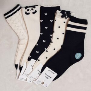 5x Skarpety Dziecięce z Wełną -Alpaka