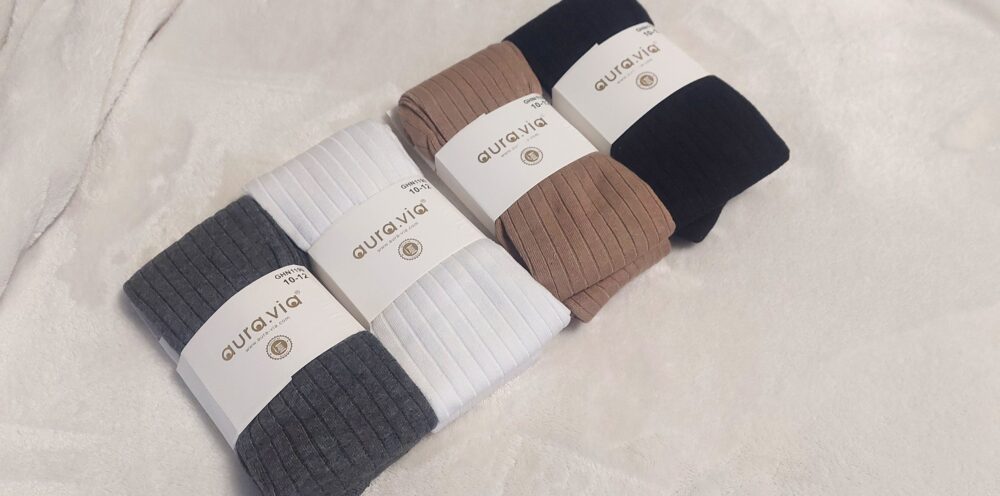 Rajstopy bawełniane - Prążek Gładkie New - obrazek 3