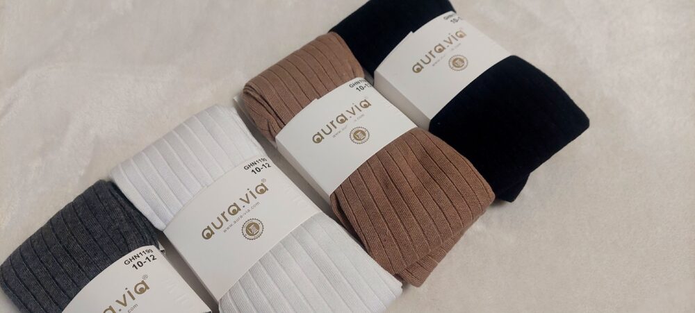 Rajstopy bawełniane - Prążek Gładkie New - obrazek 2