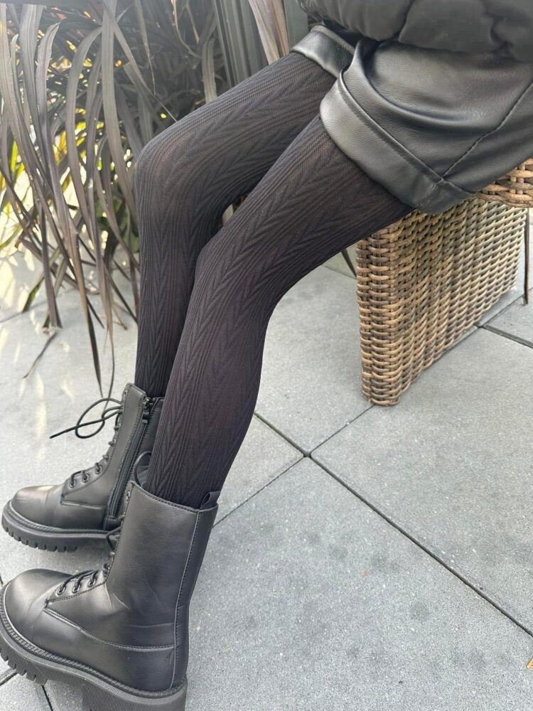 Rajstopy jodełka 50 den - obrazek 4