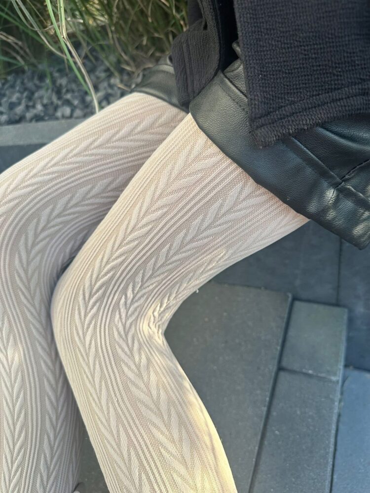 Rajstopy jodełka 50 den