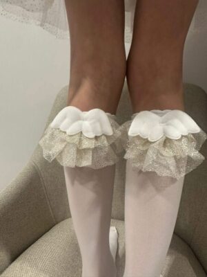 Podkolanówki skrzydełka Angel