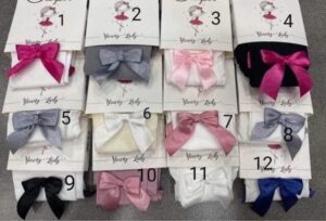 Rajstopy z kokardkami - Dziecięce od 134 do 164